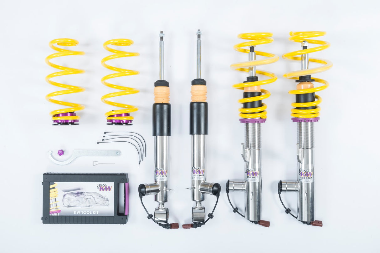 KW® (14-20) BMW M3/M4 0.6" x 1.6" - 0.6" x 1.6" Dynamic Damping Control Equipped Coilover Kit