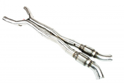 Kooks® (14-19) Corvette C7 304SS 1-7/8" x 3" Long Tube Headers with Green Catted 3" x 2-3/4" X-Pipe