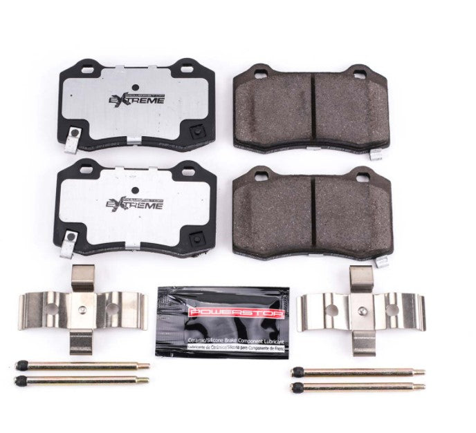 Power Stop® (16-23) Camaro 2.0L Z26 Extreme Street Carbon-Fiber Ceramic Brake Pads