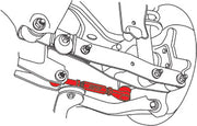 SPC® (12-21) BRZ/FR-S/86 Rear Adjustable Toe Arm - 10 Second Racing