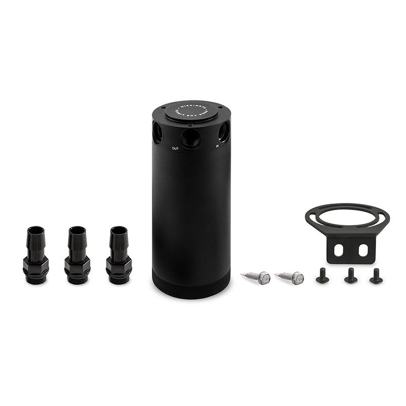 Mishimoto® 7.5oz 3-Port XL Compact Baffled Oil Catch Can Kit