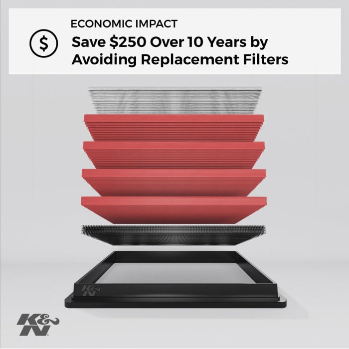 K & N ® (09-20) 370Z Replacement Air Filter