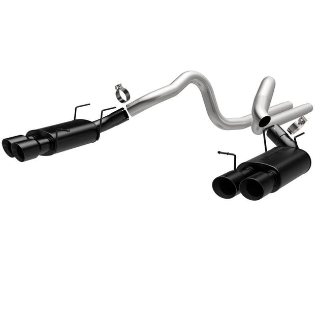 Magnaflow® (13-14) Mustang GT500 Street Series™ 409SS Cat-Back Exhaust System with Quad Rear Exit - 10 Second Racing