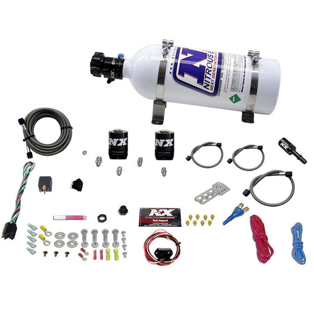 Nitrous Express® GEN III HEMI Single Nozzle Fly-By-Wire Nitrous Oxide System - 10 Second Racing