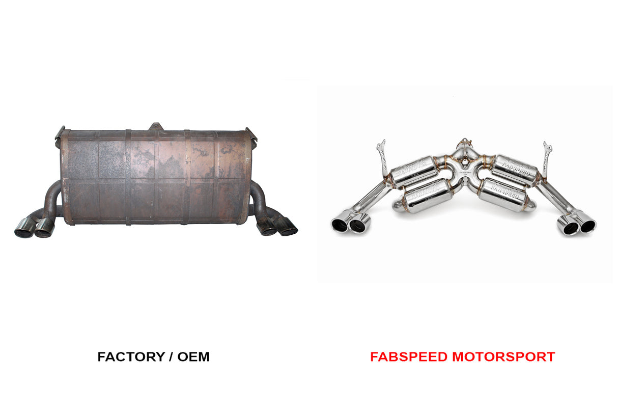 FabSpeed® (95-99) Ferrari F355 Supersport X- Pipe Exhaust System 
