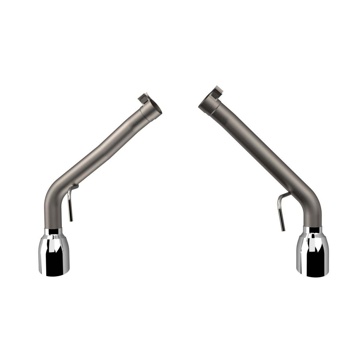 QTP® (10-13) Camaro SS 304SS 2.5" Catless Axle-Back System