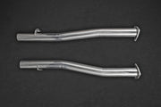 Capristo® (12-18) Bentley Continental GT Speed W12 Middle Silencer / Secondary Cat Replacement Pipes