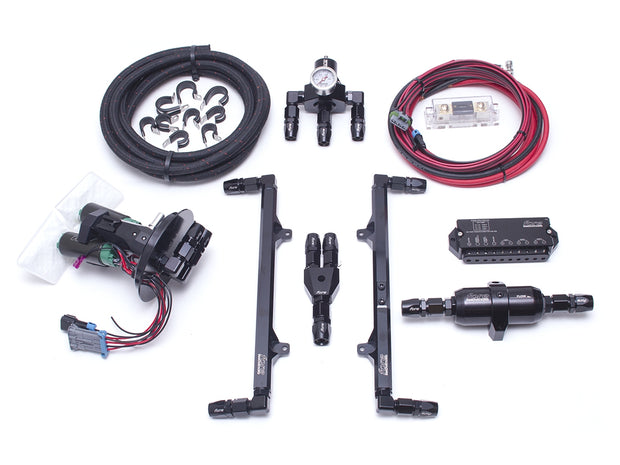 Fore Innovations® (11-17) Mustang L4 Triple Pump Fuel System - 10 Second Racing