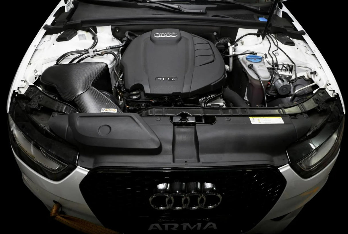 ArmaSpeed® (13-16) Audi A4/A5 B8.5 Carbon Fiber Air Intake System