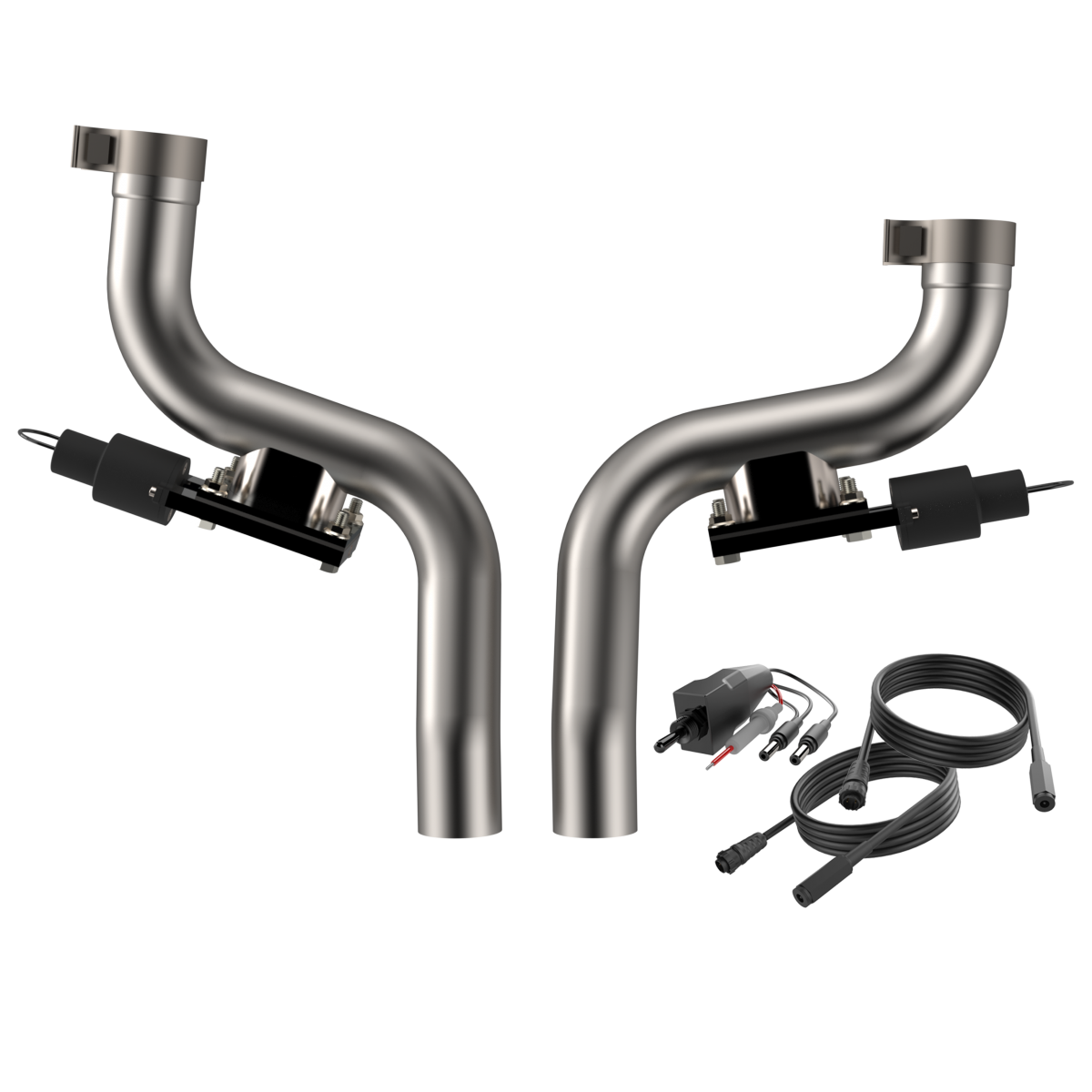 QTP® (11-23) Mopar 5.7L 304SS 3" Valvetronic Aggressor Mid-Pipes