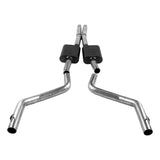 Flowmaster® 817778 - American Thunder™ 409 SS Cat-Back Exhaust System with Split Rear Exit 