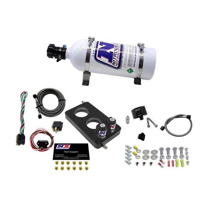 Nitrous Express® (05-10) Mustang GT 3 Valve Wet Plate Nitrous Oxide System (35-150Hp) - 10 Second Racing
