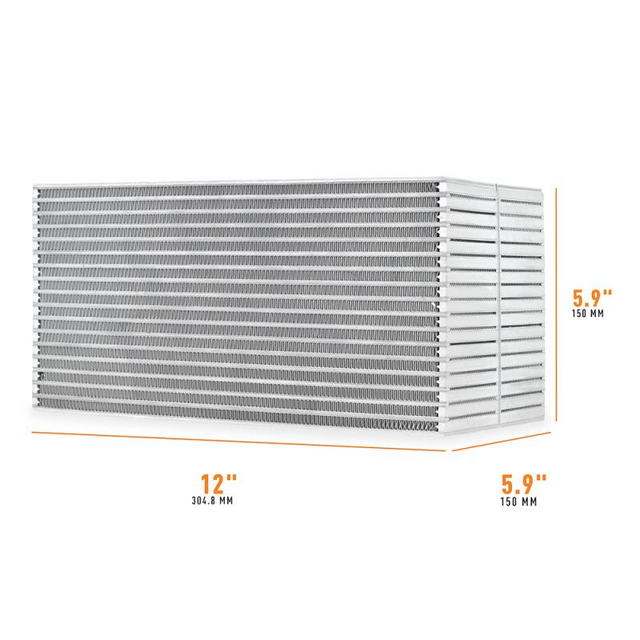 Mishimoto® Universal 12" x 5.9" x 5.9" Air-to-Water Intercooler Core
