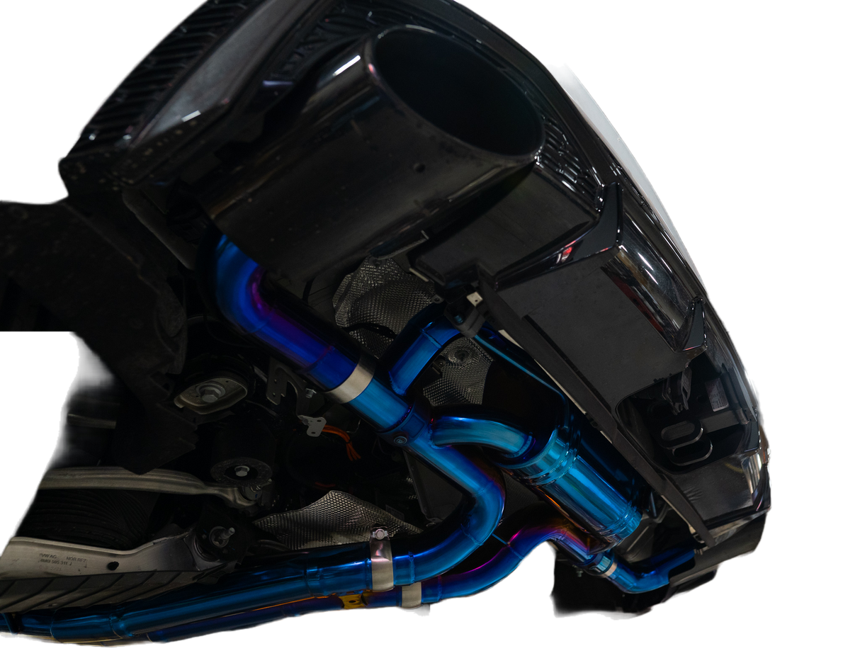 Boost Logic® (20-23) Audi RSQ8 Titanium Cat-Back Exhaust System
