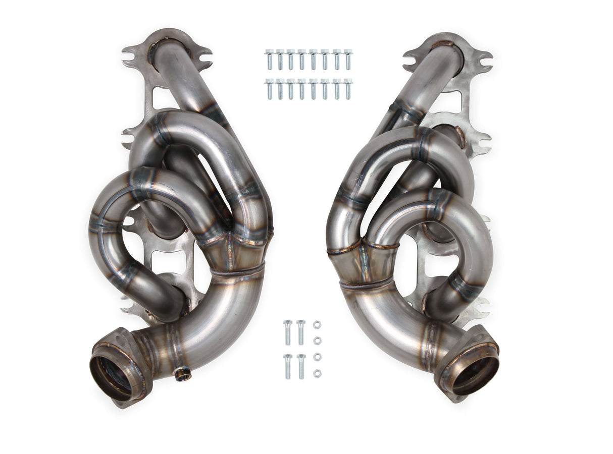 Hooker® (05-10) Mustang GT 304SS 1-5/8" Shorty Headers + 304SS 3" Cat-Back System with Mufflers