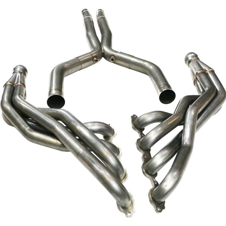 Texas Speed® (16-24) Camaro SS/ZL1 304SS Long Tube Headers with Catted X-Pipe