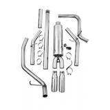 MBRP® (14-19) Silverado/Sierra 3" Cat-Back System with Dual Split Side Exit