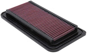 K&N® 33-2300 - 33 Series Panel Red Air Filter (11.375" L x 5.875" W x 1.063" H) 