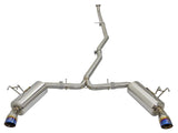 Takeda® (16-21) Civic Sedan 2-1/2" to 2-1/4" 304SS Dual Cat-Back System