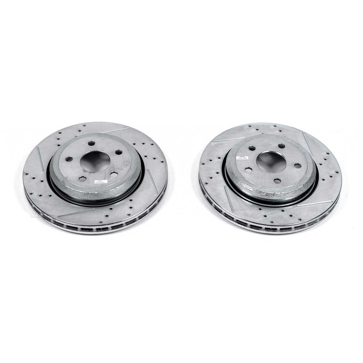 Power Stop® (12-23) WK2 SRT Evolution Performance Drilled and Slotted 1-Piece Brake Rotors