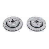 Power Stop® (12-23) WK2 SRT Evolution Performance Drilled and Slotted 1-Piece Brake Rotors