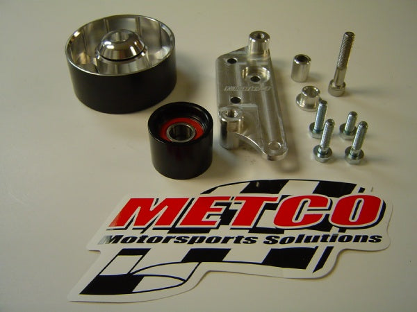 Metco MotorSports® (09-15) GM LSA Supercharger Idler Pulley Relocation Bracket - 10 Second Racing