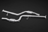 Capristo® (20-24) BMW M3(G80)/M4(G82) 309SS Cat-Back System with 200 Cell OPF/GPF & Carbon Fiber Tips