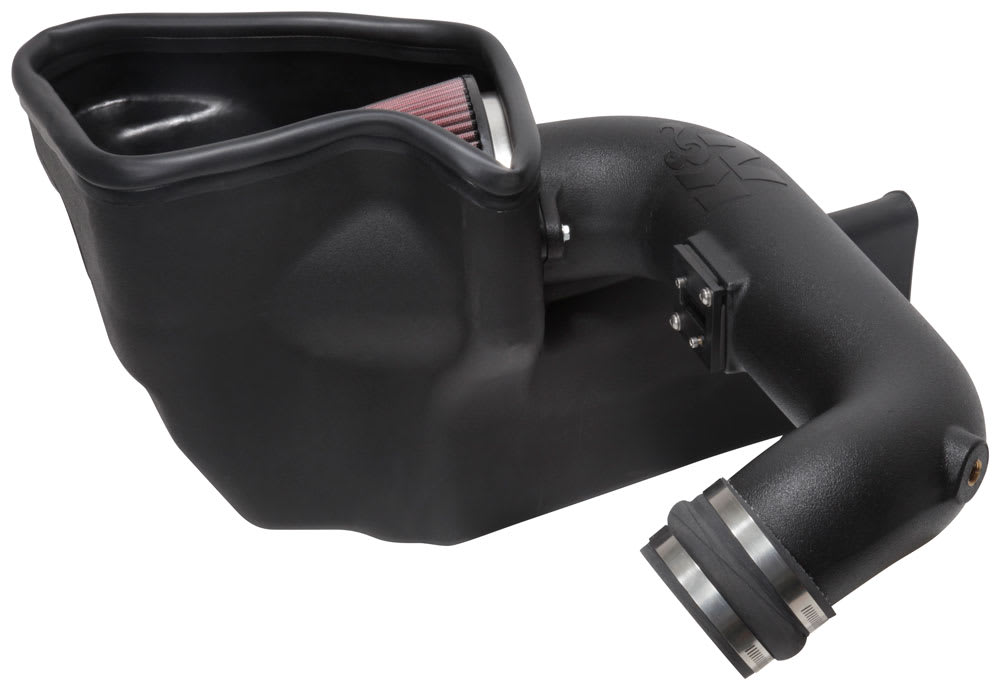 K&N® 63-2605 - 63 Series AirCharger® Polyethylene Black Cold Air Intake System 