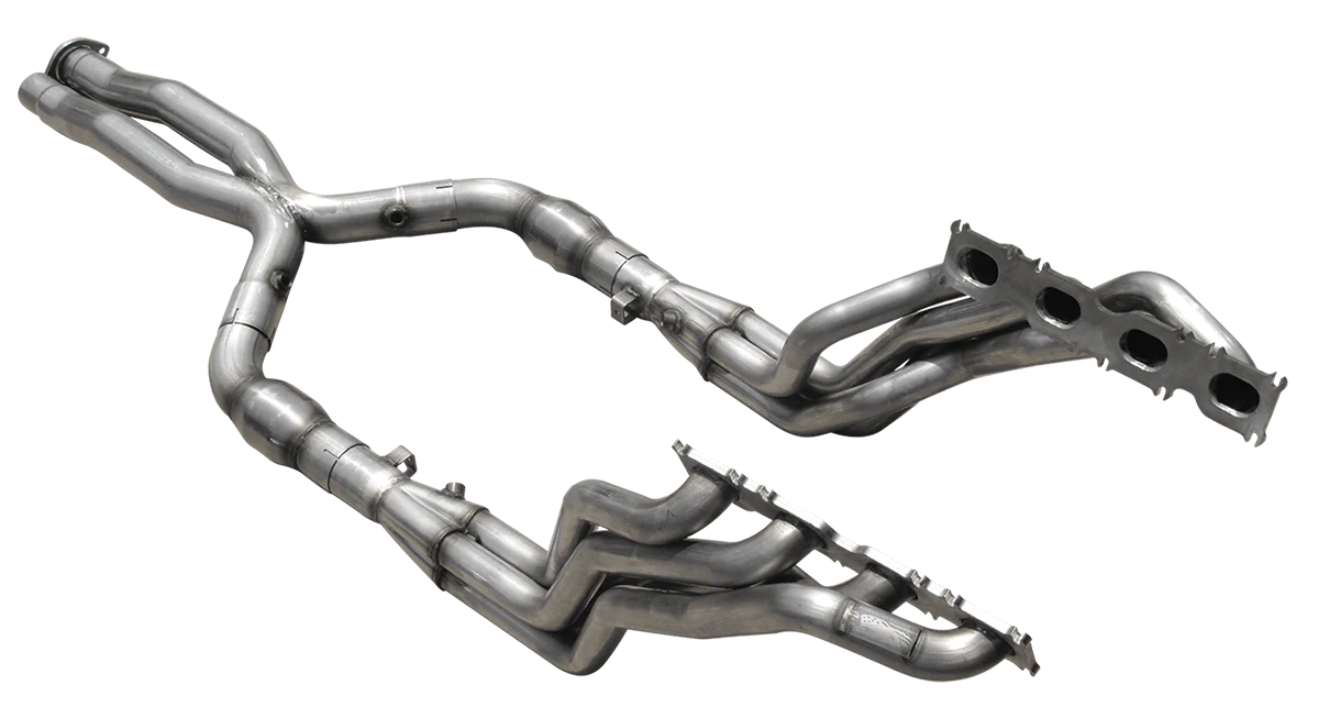 American Racing Headers® (07-09) CLK63 AMG 304SS 1-7/8" x 3" Long Tube Headers with X-Pipe