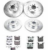 Power Stop® (14-17) BMW 2/3/4 Series Z26 Street Warrior Brake Kit - 10 Second Racing