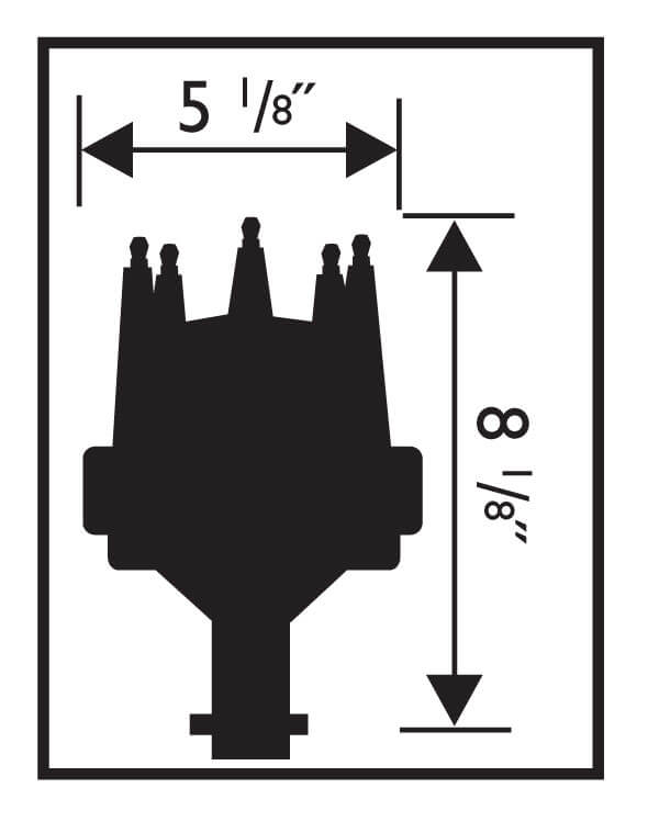 MSD® GM LS1/LS7 Digital E-Curve Distributor