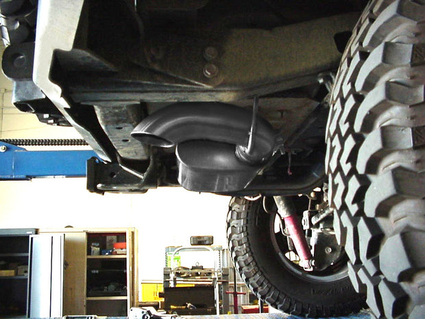 aFe® (07-11) Wrangler JK MACH Force-Xp Hi-Tuck 3" 409SS Cat-Back System