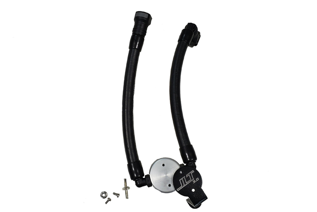 J&L® (07-14) GT500 Remote Mount 3.0 Passenger Side Oil Separator Kit