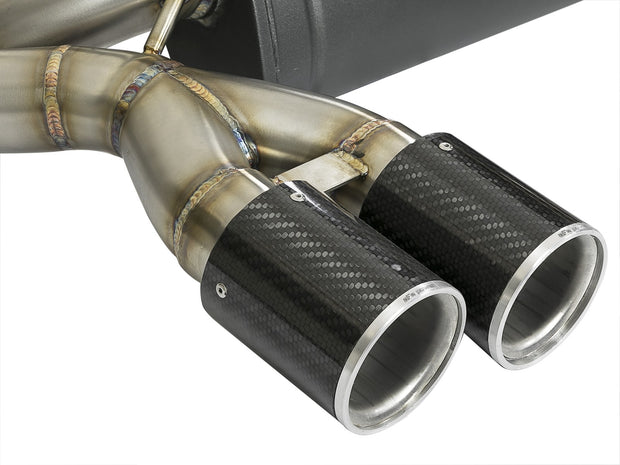 aFe® Mach Force XP™ 304 SS Axle-Back Exhaust System with Quad Rear Exit 