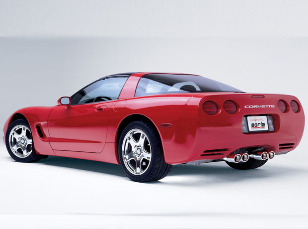 Borla® (97-04) Corvette C5 Touring 2.5" 304SS Cat-Back System - 10 Second Racing