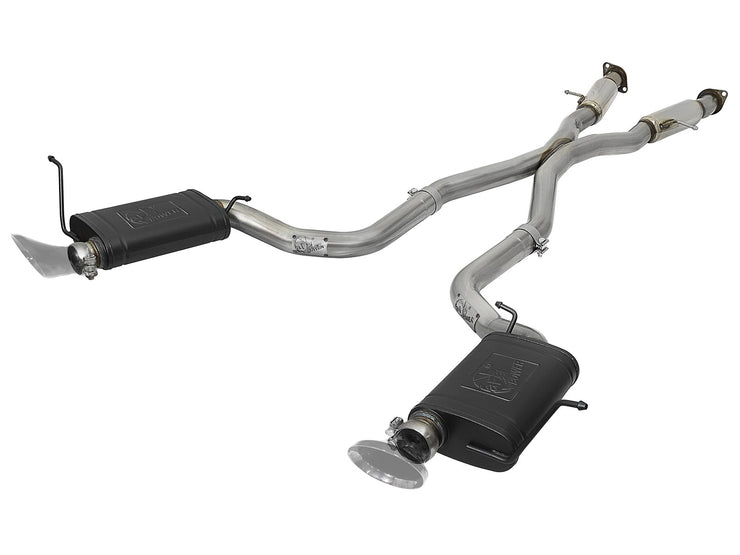 aFe® (12-20) Cherokee SRT Mach Force XP™ 304 SS Cat-Back Exhaust System with Split Rear Exit 