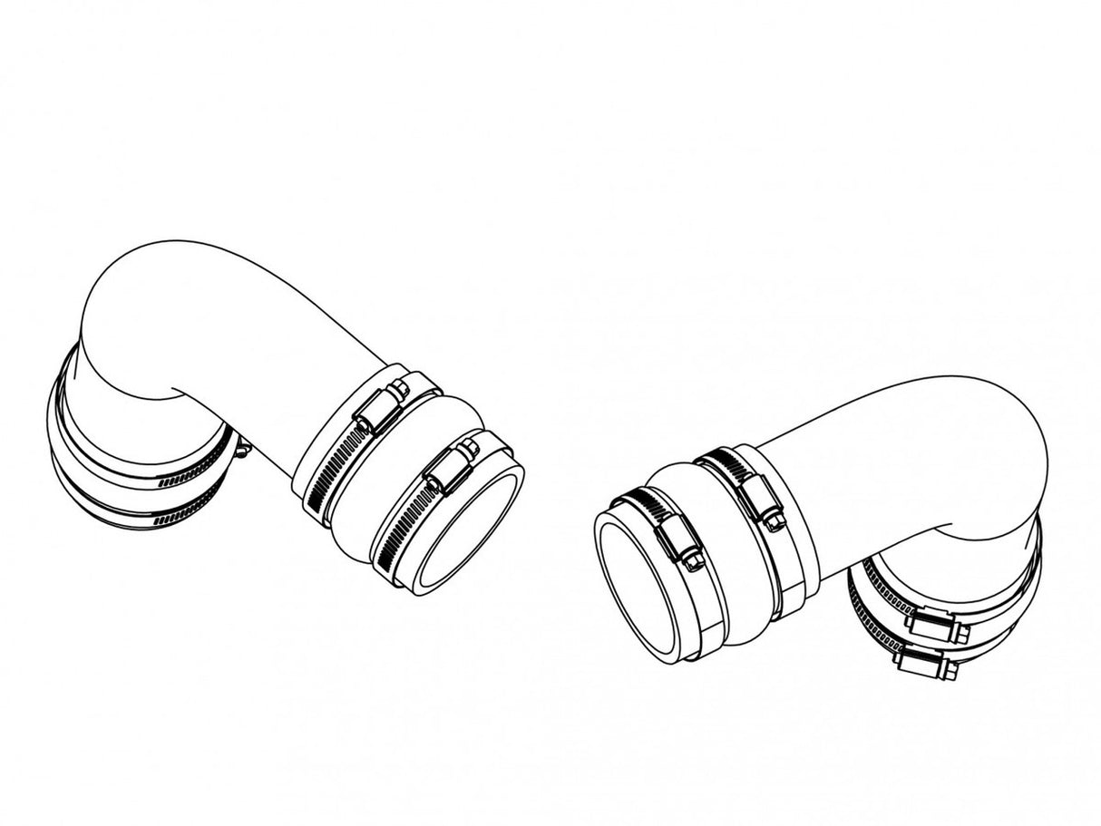 FabSpeed® (16-20) Acura NSX Twin Turbo Charge Pipes 