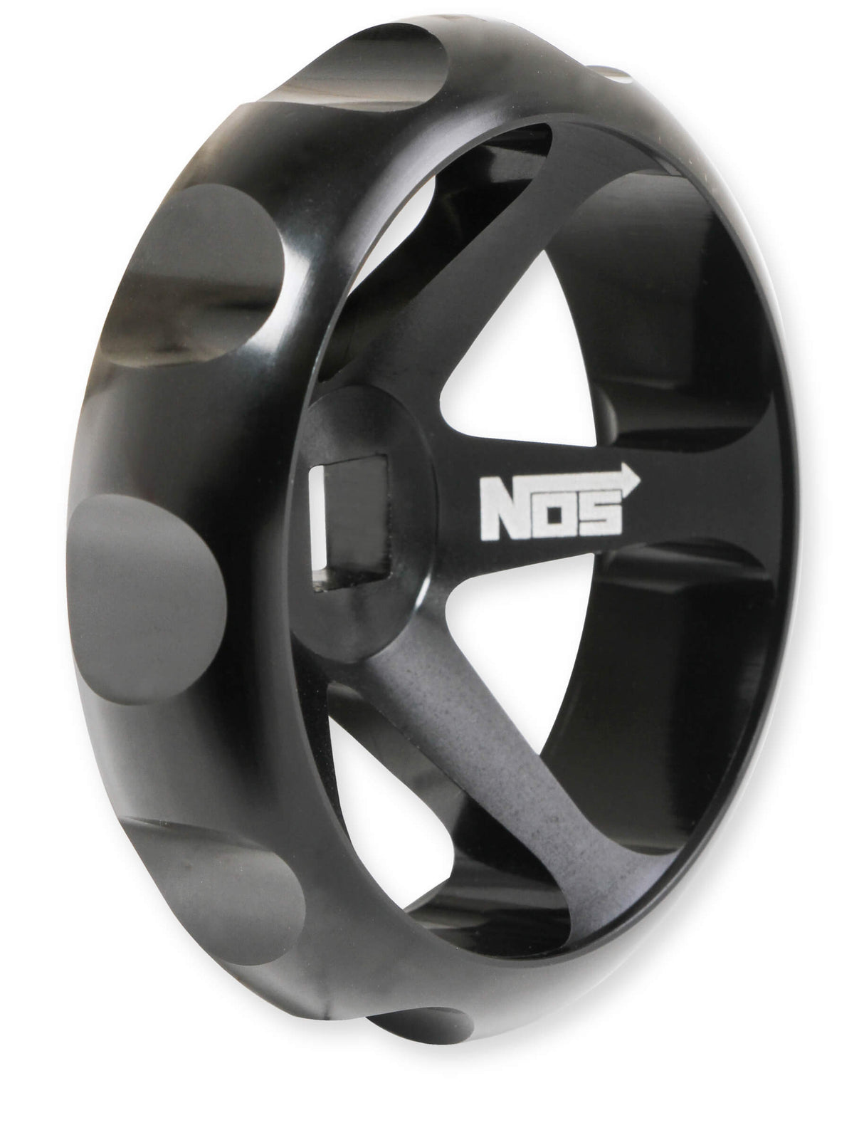 NOS® Billet Aluminum Hand Wheel for Bottle Valves - 10 Second Racing