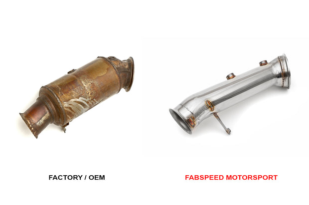 FabSpeed® (15-17) BMW M2 (F87)  Race Cat Bypass Downpipe 