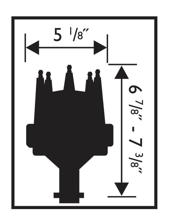 MSD® GM Pro-Billet Distributor for MSD 6/7/8-series Ignition