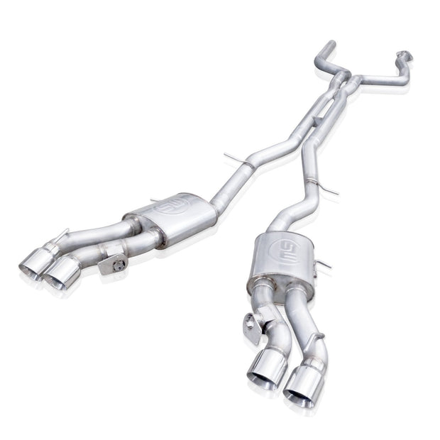 Stainless Works® (16-20) CTS-V Turbo 304SS Cat-Back Exhaust System W/ Quad Rear Exit 