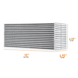 Mishimoto® Universal 12" x 4.92" x 4.92" Air-to-Water Race Intercooler Core