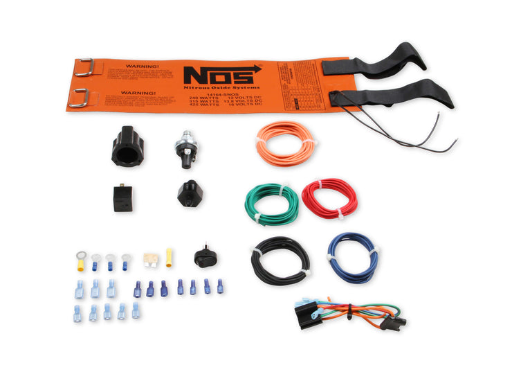 NOS® Automatic Pressure Transducer Controlled Nitrous Bottle Heater for 10 lb & 15 lb Bottles 12 Volt DC - 10 Second Racing