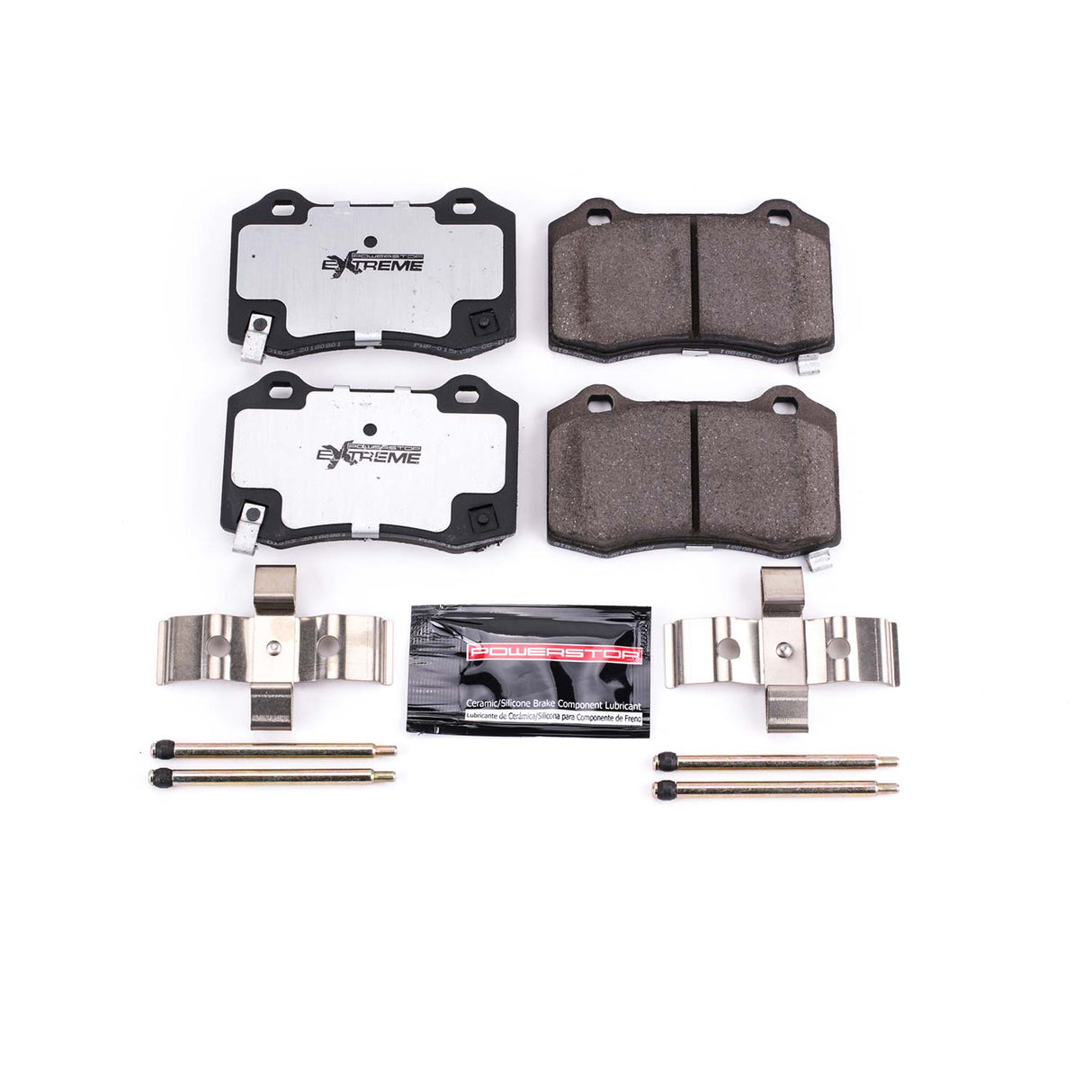 Power Stop® (04-24) GM/Mopar Z26 Carbon-Fiber Ceramic Rear Brake Pads (4/6-Piston Front Calipers)
