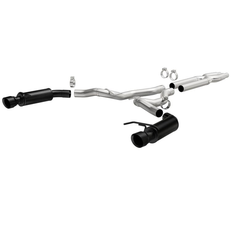 Magnaflow® (15-17) Mustang GT Competition Series™ 409SS Cat-Back Exhaust System with Split Rear Exit - 10 Second Racing