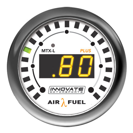 Innovate Motorsports® MTX-L PLUS Digital Wideband Air/Fuel Ratio Gauge - 10 Second Racing