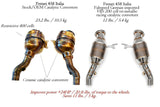 FabSpeed® (10-15) Ferrari 458 Italia Sport Catalytic Converters 