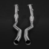 Capristo® (17-23) Audi RS5 Pre-Silencer Delete Pipes (for Capristo Systems)