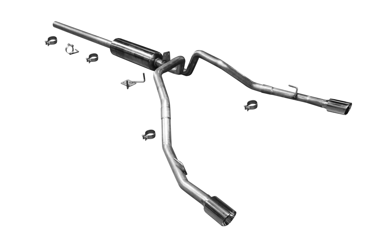 American Racing Headers® (06-08) RAM 1500 304SS 3" Square Port Full Exhaust System