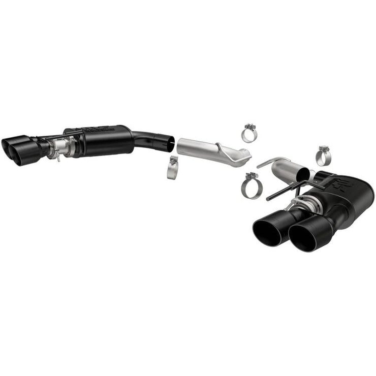Magnaflow® (18-21) Mustang GT Competition Series™ 409SS Axle-Back Exhaust System with Split Rear Exit - 10 Second Racing